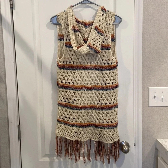 Blu Pepper girls sweater vest cardigan hooded size XL - Picture 8 of 8